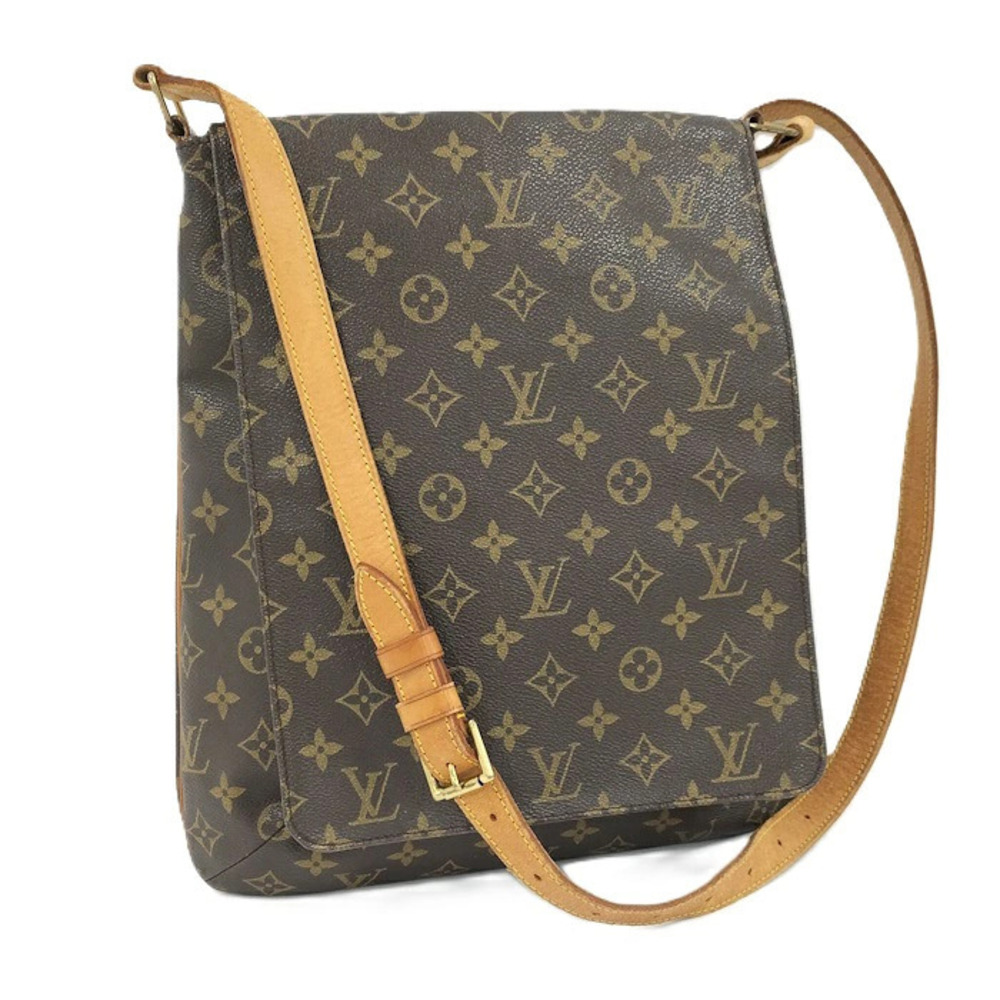 Louis Vuitton Shoulder Bag Musette Monogram Brown